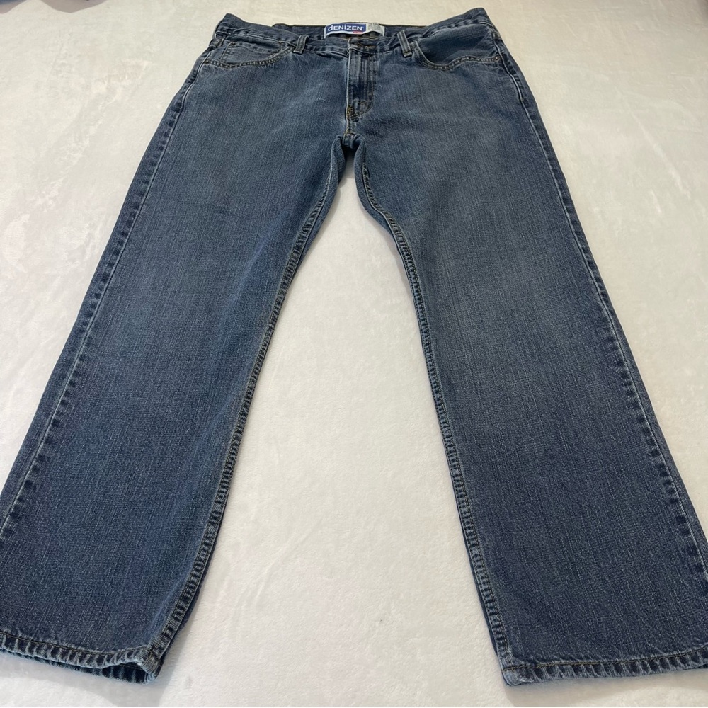 LEVIS DENIZEN 299 LOOSE FIT MENS SIZE 32/30 Classic Blue Jeans